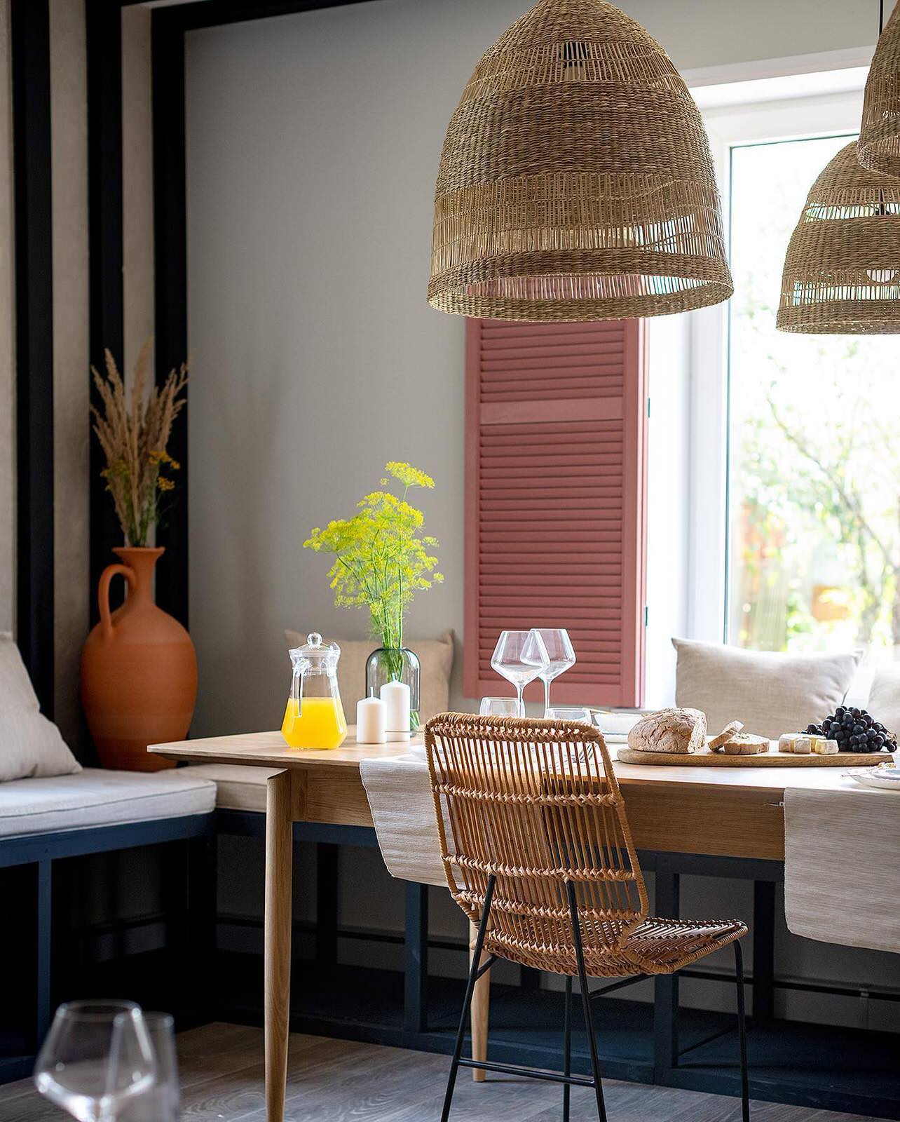 Интерьер в стиле этника-бохо