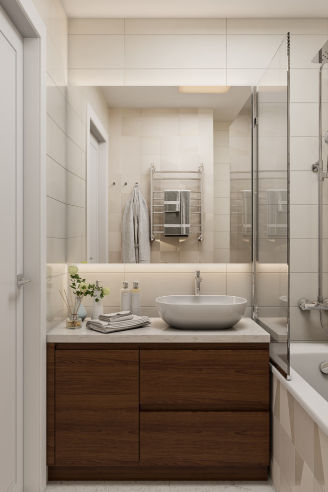 Дизайн - проект двухкомнатной "Брежневки" в г. Москва