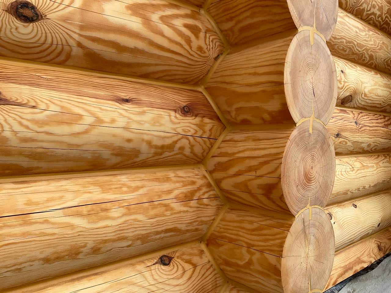 Покраска, утепление, герметизация сруба