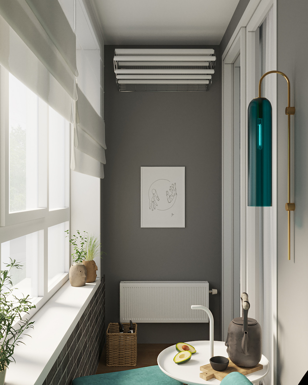 Дизайн-проект квартиры ЖК Поколения. S=78,3 м2