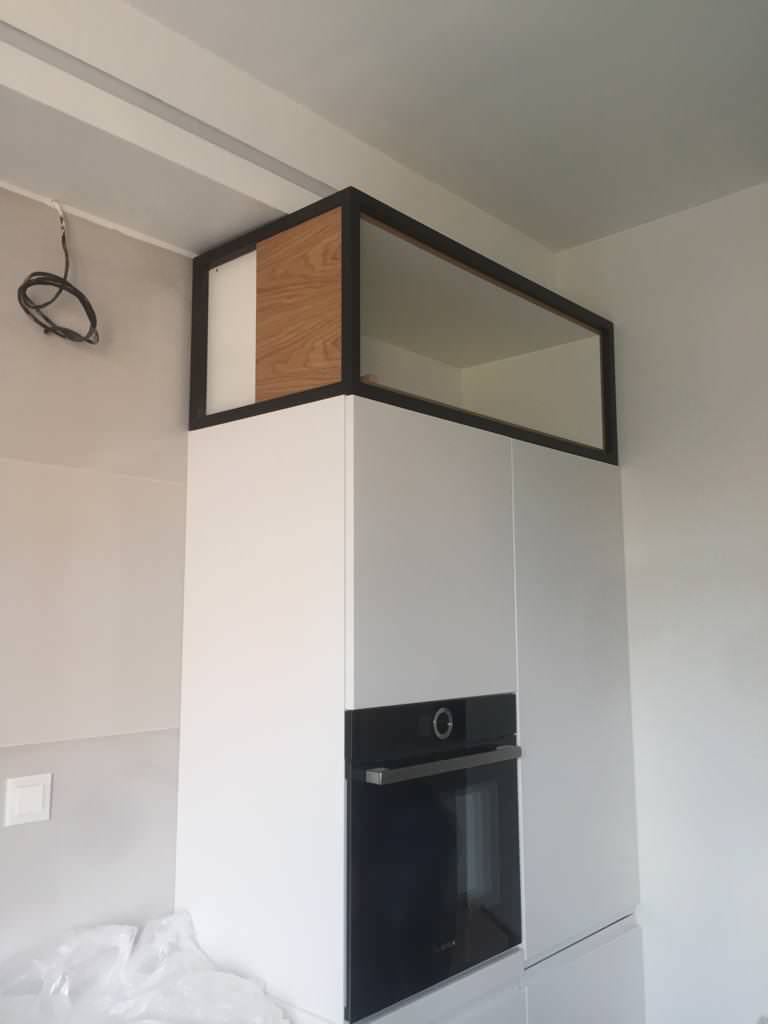 Кухня железо и дуб (LOFT)