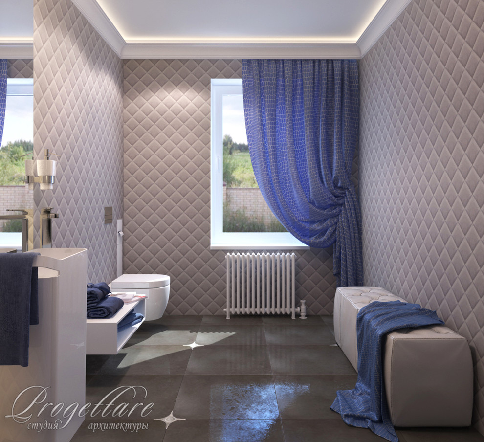 Загородный дом с двухсветной гостиной