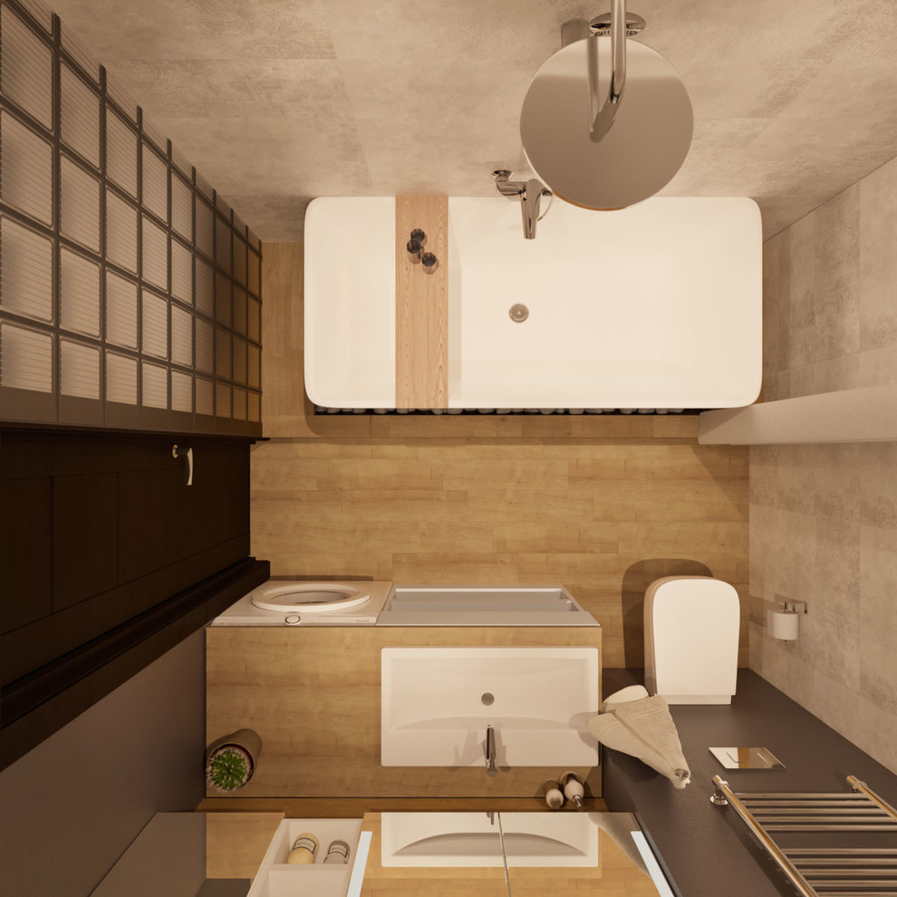 Однушка с антресолями