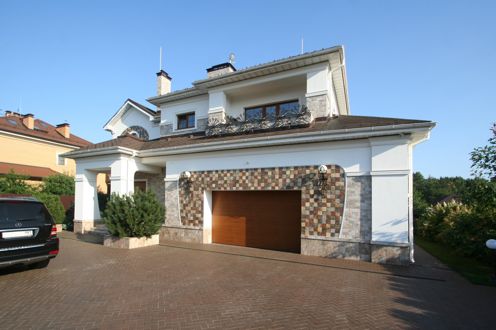 Загородный дом. Редизайн фасада