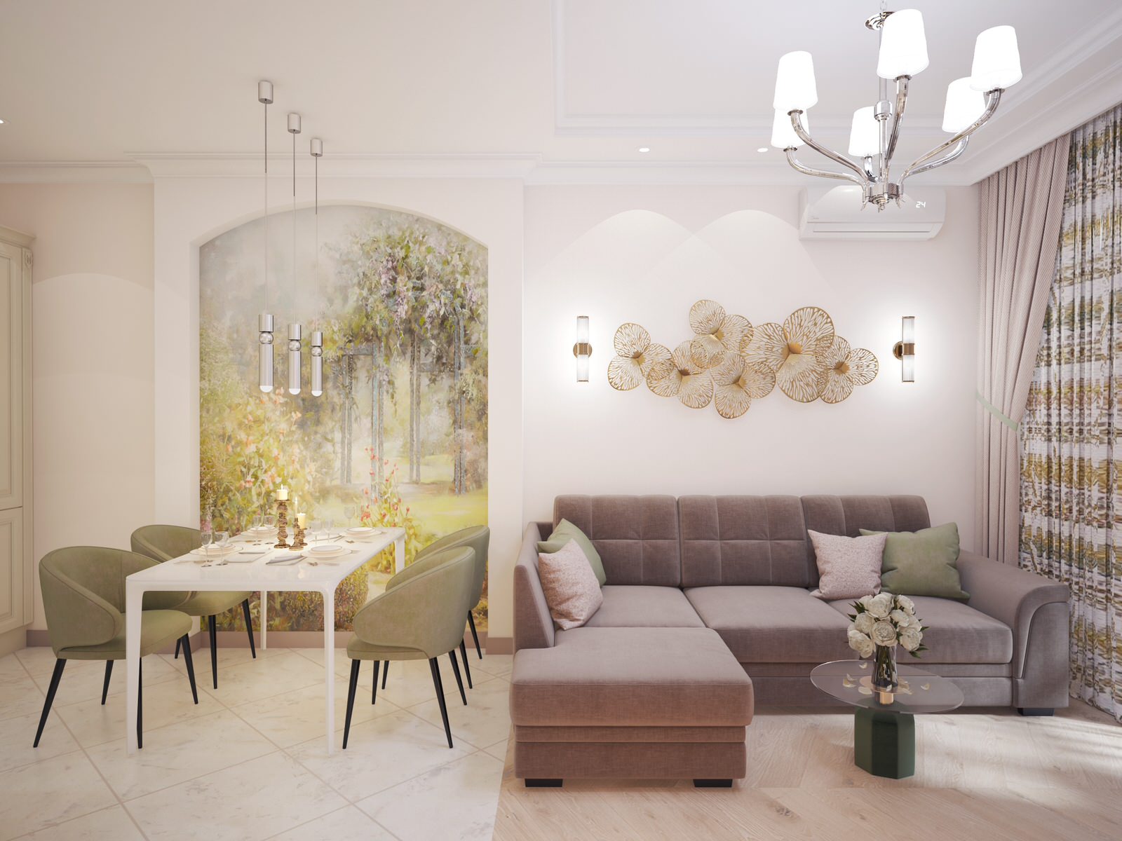 Обложка проекта: Квартира-сад  в ЖК «Символ»