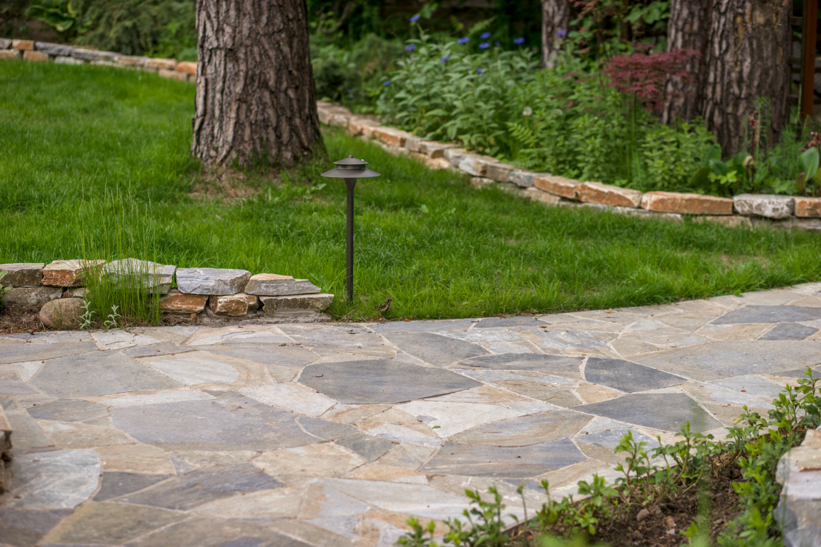 Подпорные стенки из кладочного камня