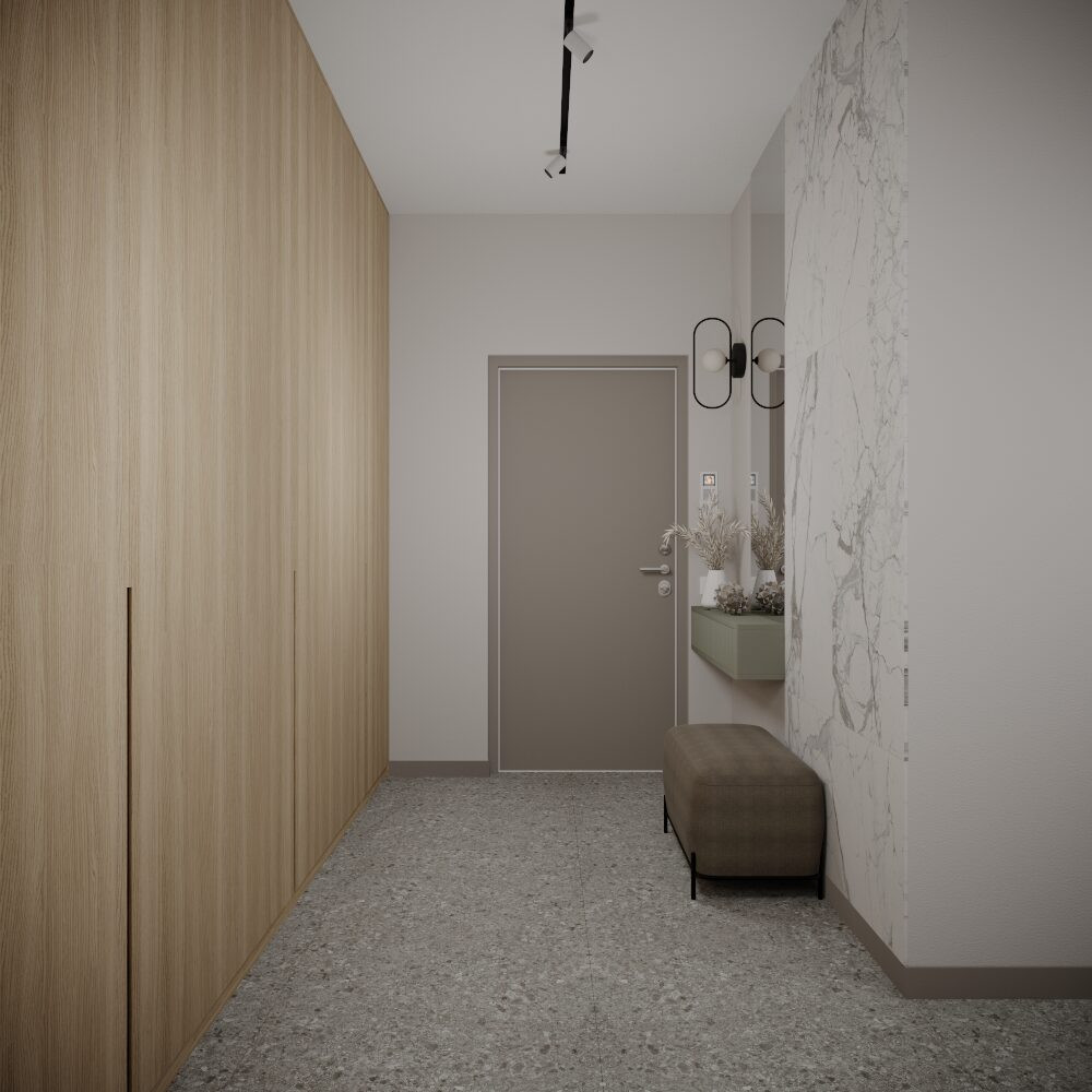 Обложка проекта: Интерьер 3-хкомнатной квартиры в ЖК "Тушино 2018"