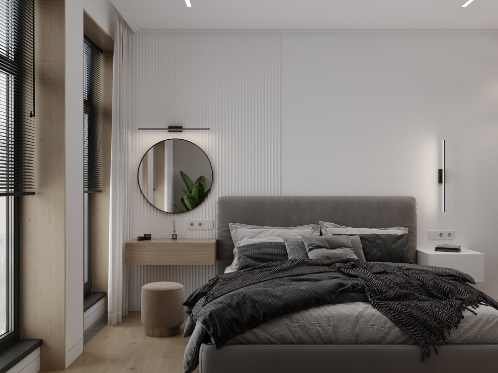 Интерьер квартиры-студии в ЖК Первый квартал