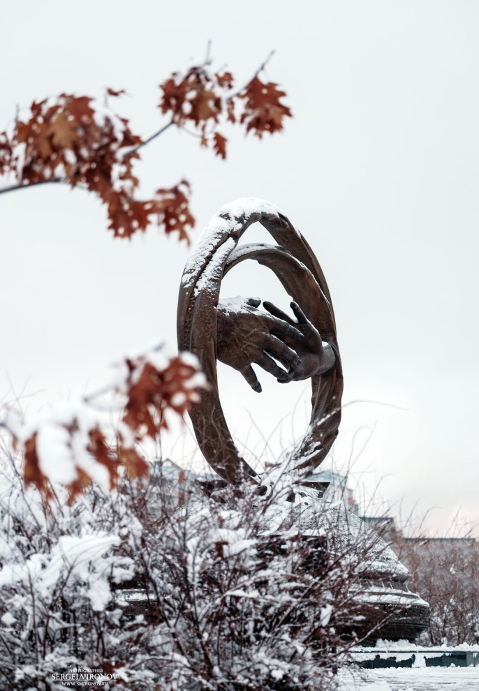 Прогулочная зона вдоль р. Яуза на территории ЦПКиО, г. Мытищи