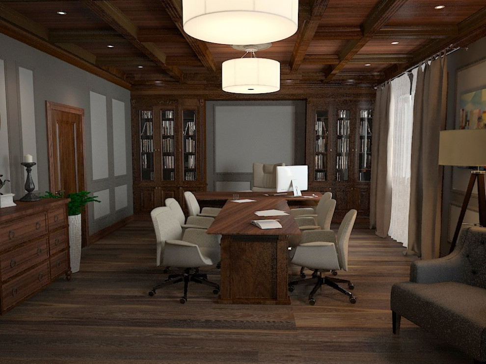 Дизайн-проект офисного пространства строительной компании " Мервинский"