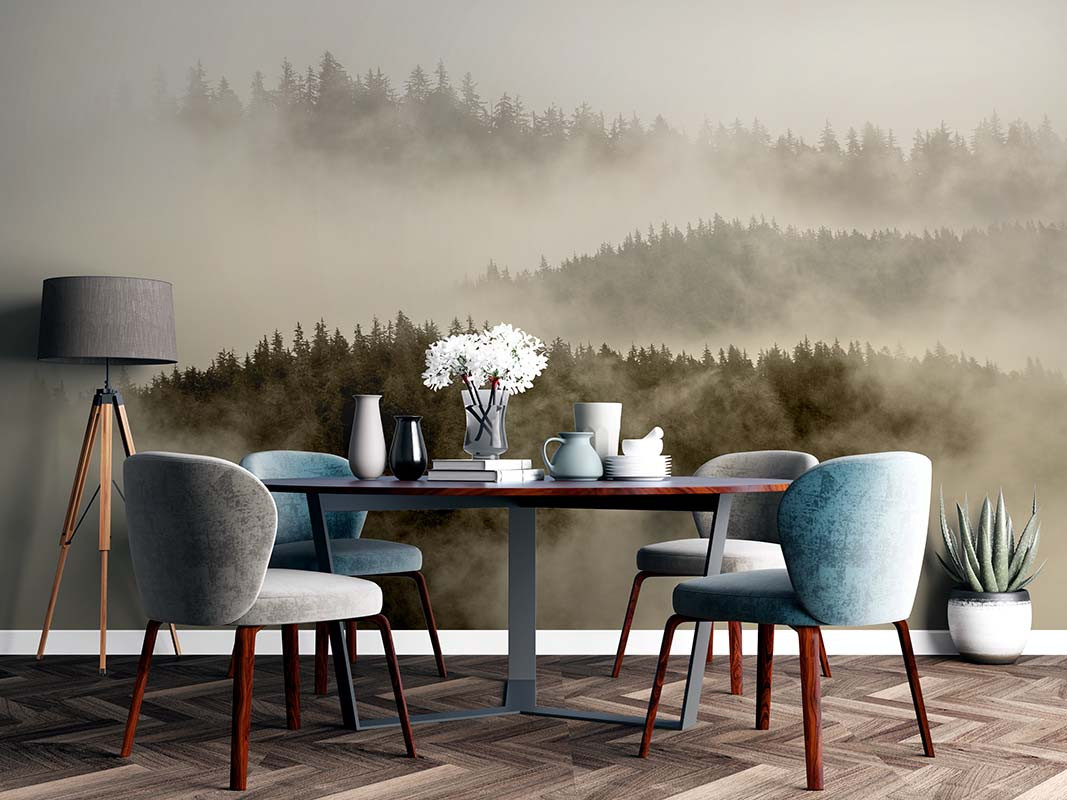 Обложка проекта: Фотообои «Sepian wood»