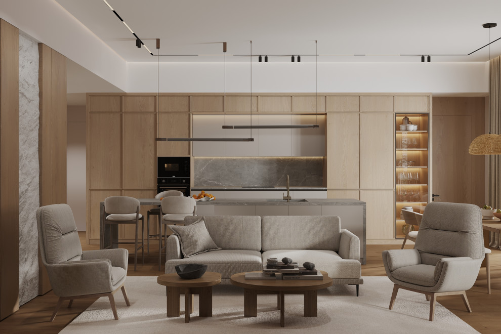 Интерьер дома в КП Урман