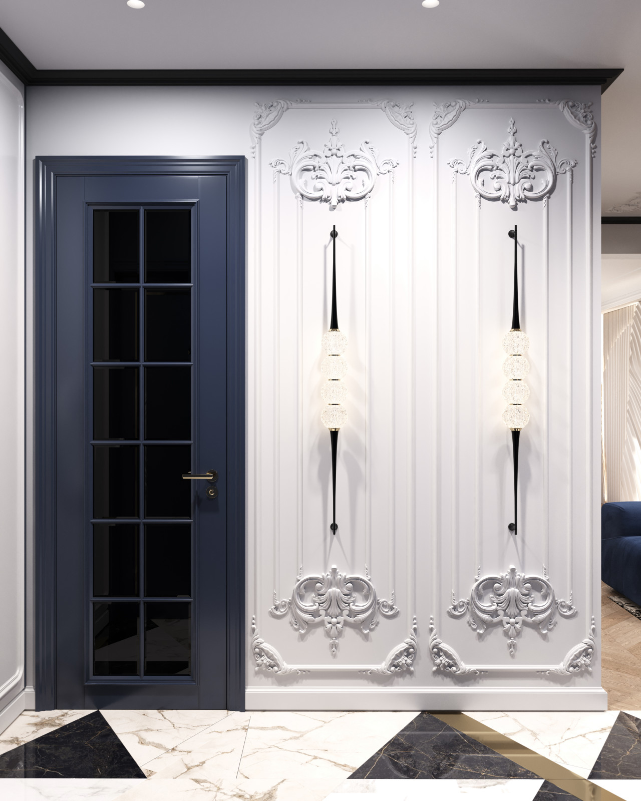 Проект двухэтажной квартиры