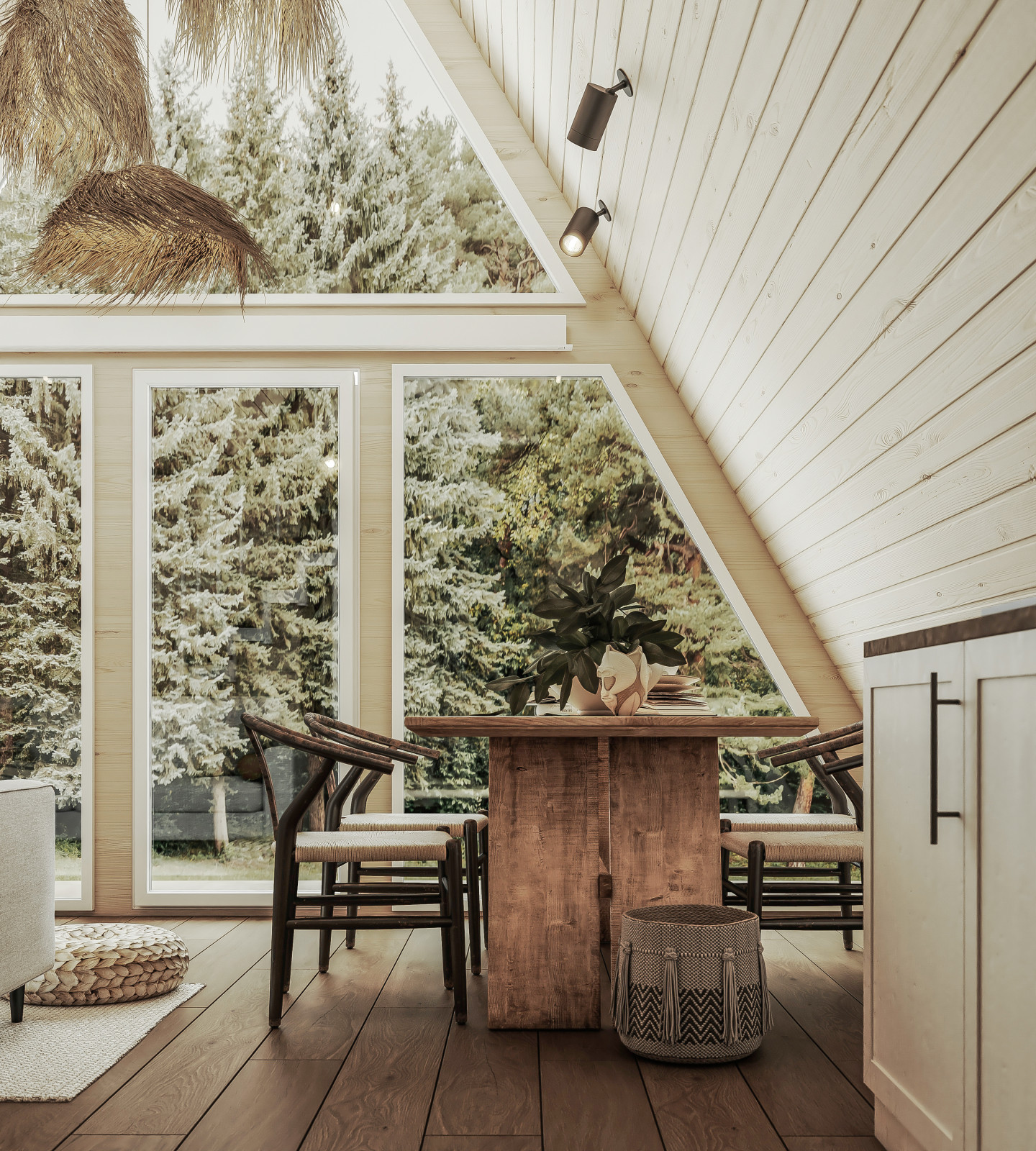 A-Frame домик в подмосковье