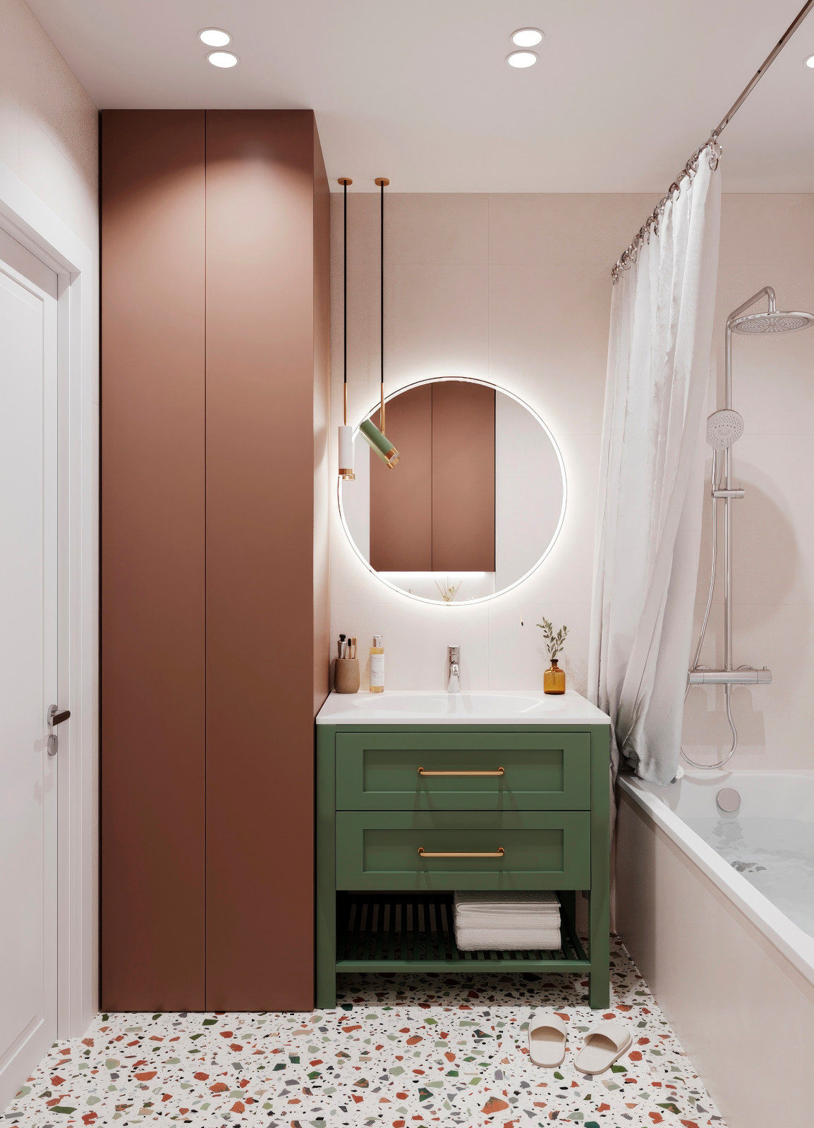 Дизайн-проект однокомнатной квартиры 36кв.м