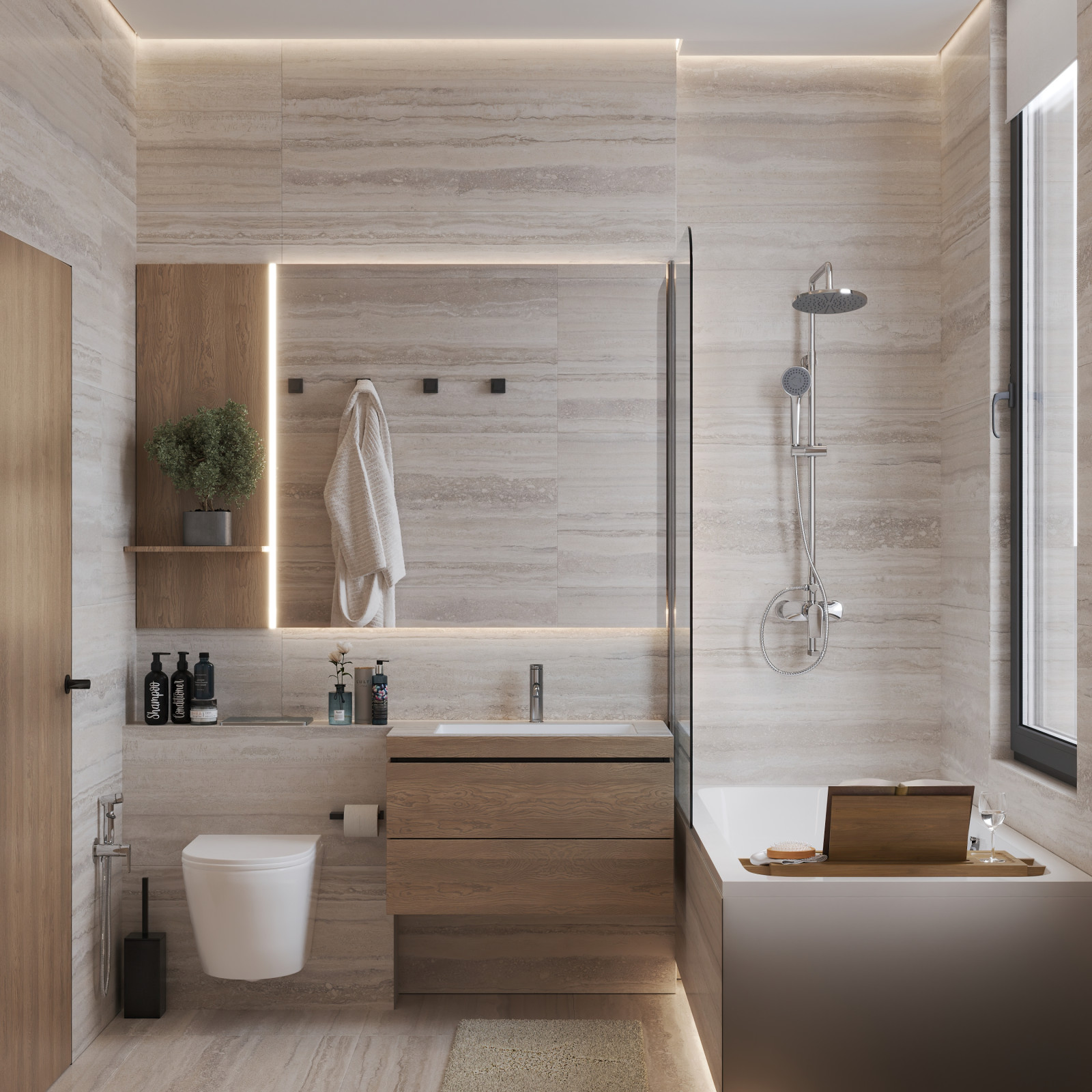 3д визуализация интерьера дома по техзаданию