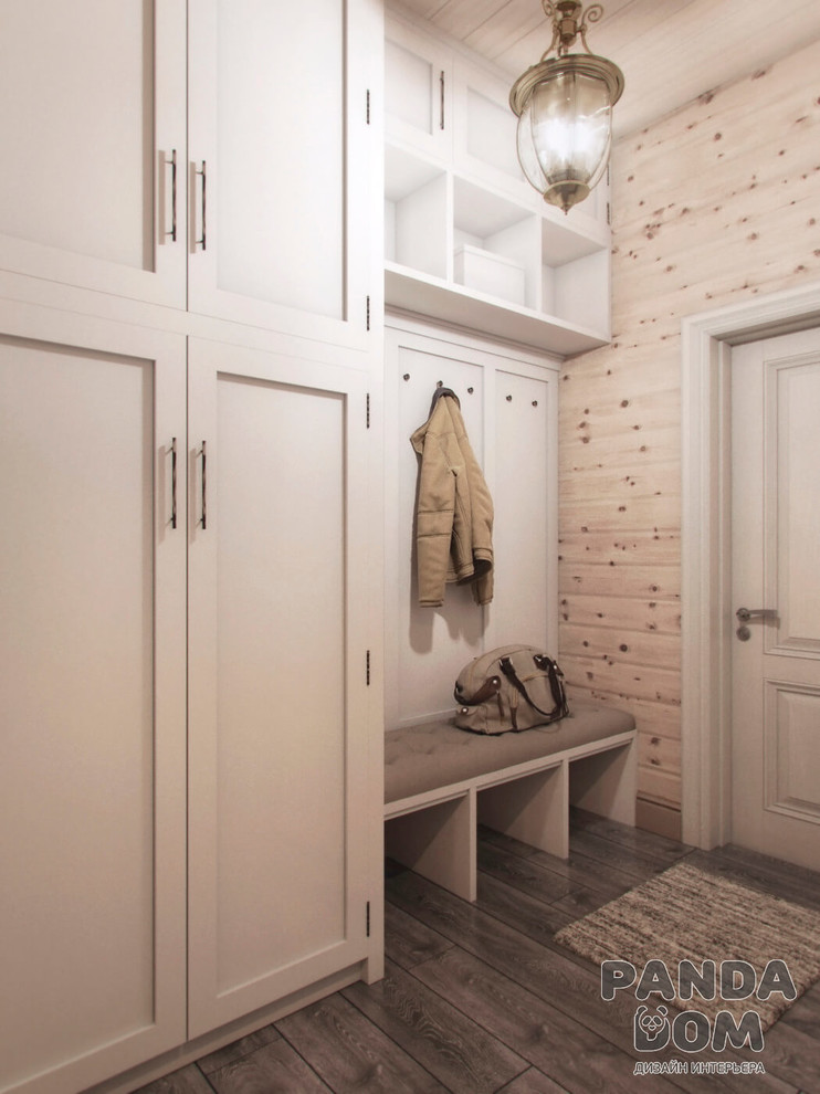 Деревянный дом в стиле кантри