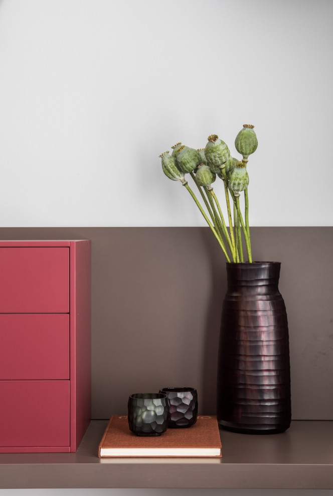 Яркая квартира с элементами из латуни