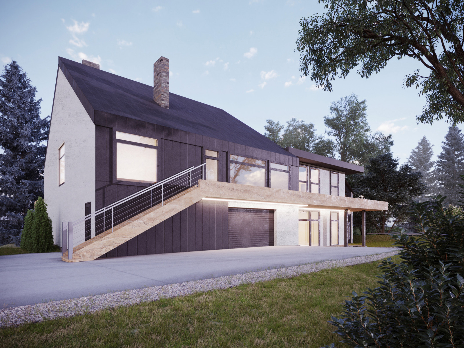 Загородный дом в Подушкино