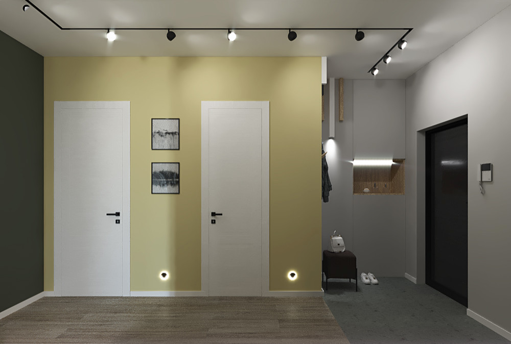 Современная квартира для молодой семьи