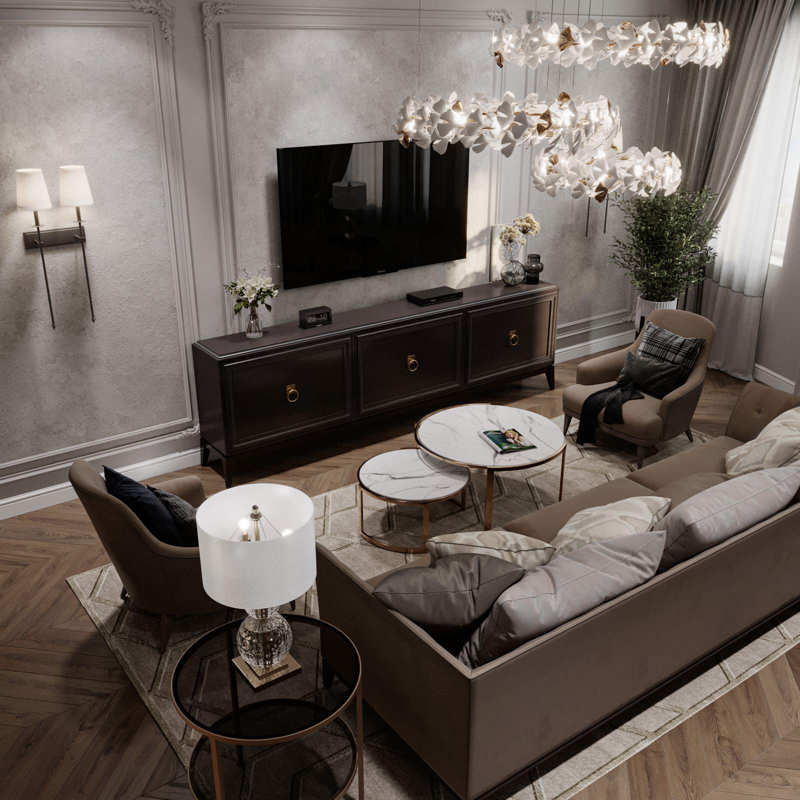 Фантазийные решения для семьи из 5 человек