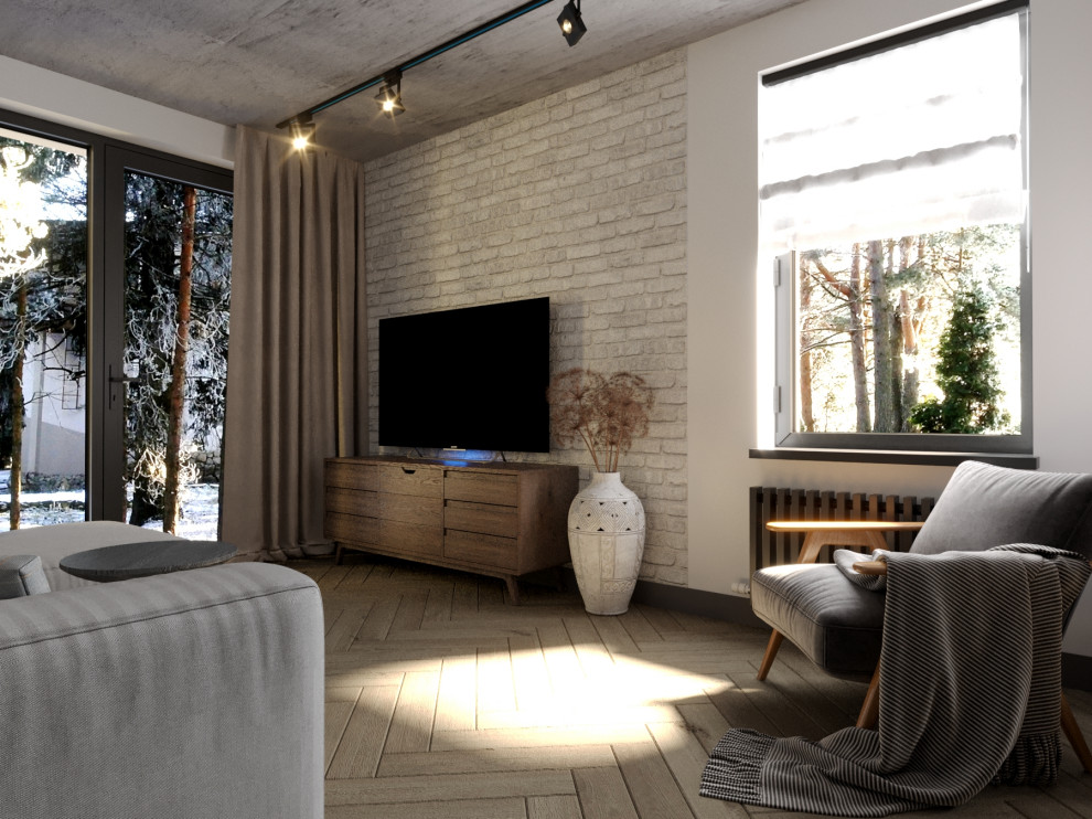 Дизайн загородной квартиры