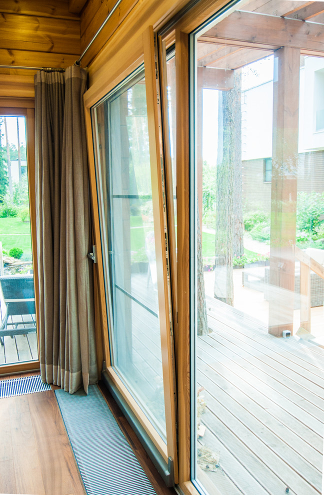 Остекление  коттеджа в Ленинградской области