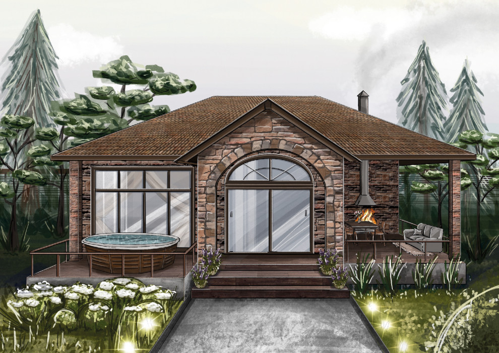 Скетч визуализации архитектуры