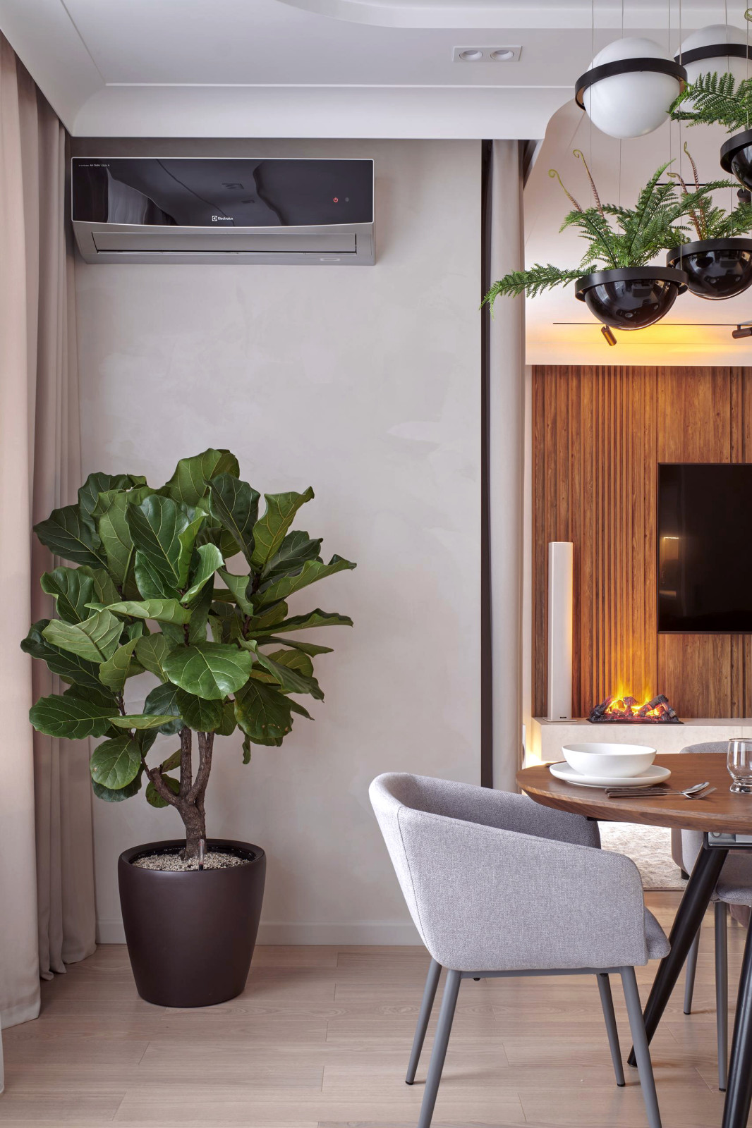 Кухня-гостиная 74 кв.м. 2020 г. Фотографии.