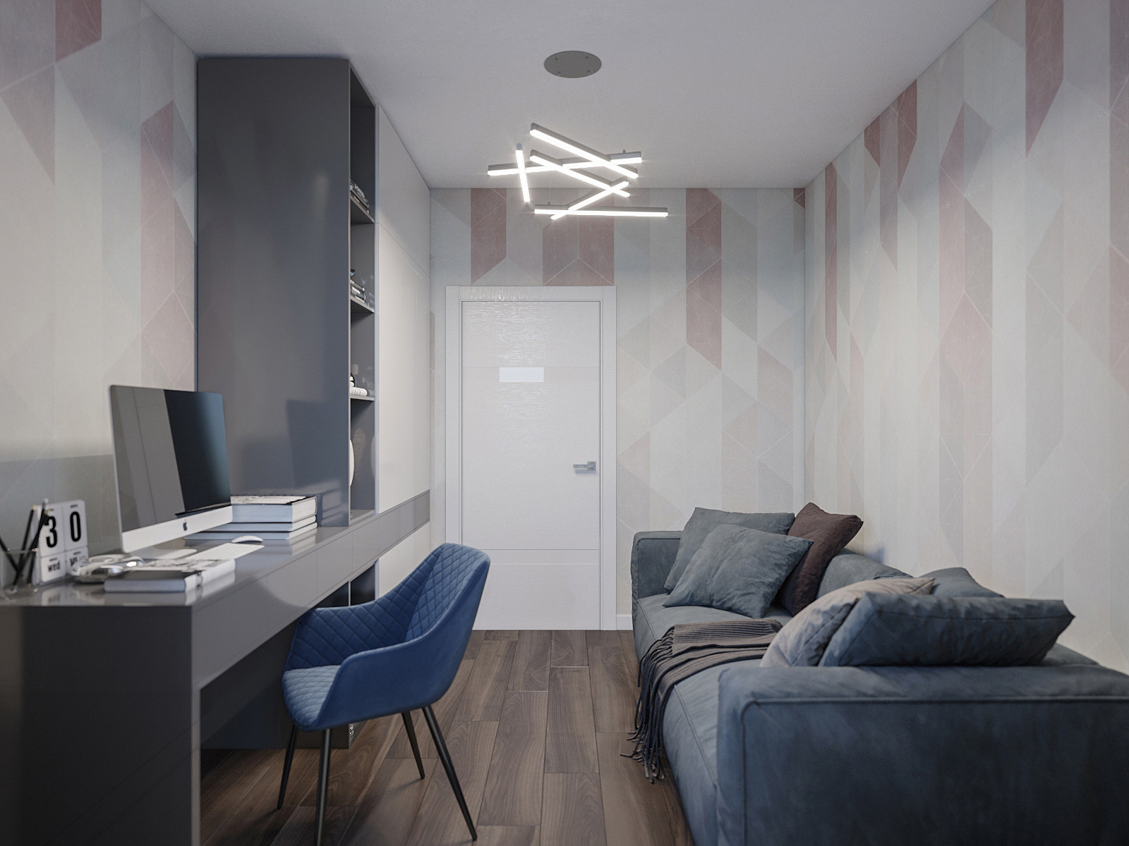 Дизайн интерьера таунхауса (дер.Глазково)