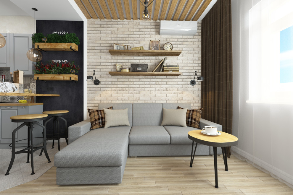 Дизайн гостиной в ЖК "Аврора-парк", г.Краснодар