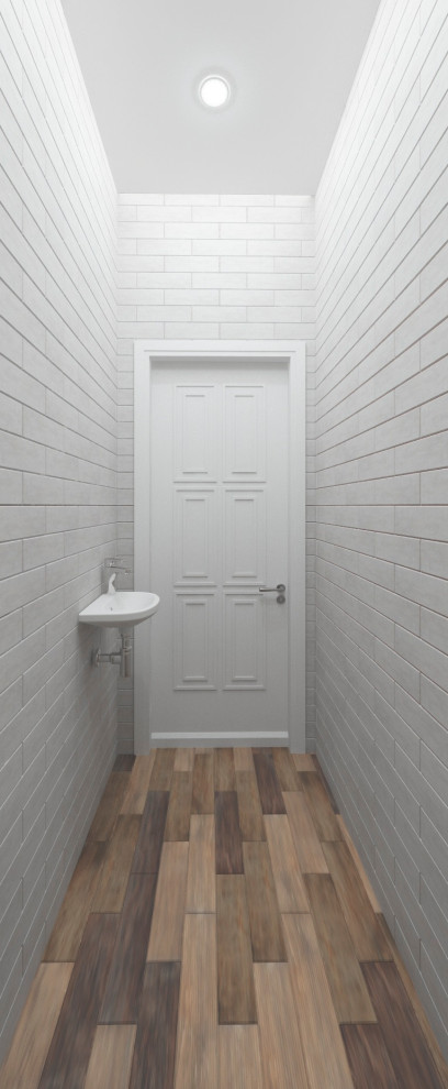 Дизайн  туалета в ЖК "Аврора-парк", г.Краснодар