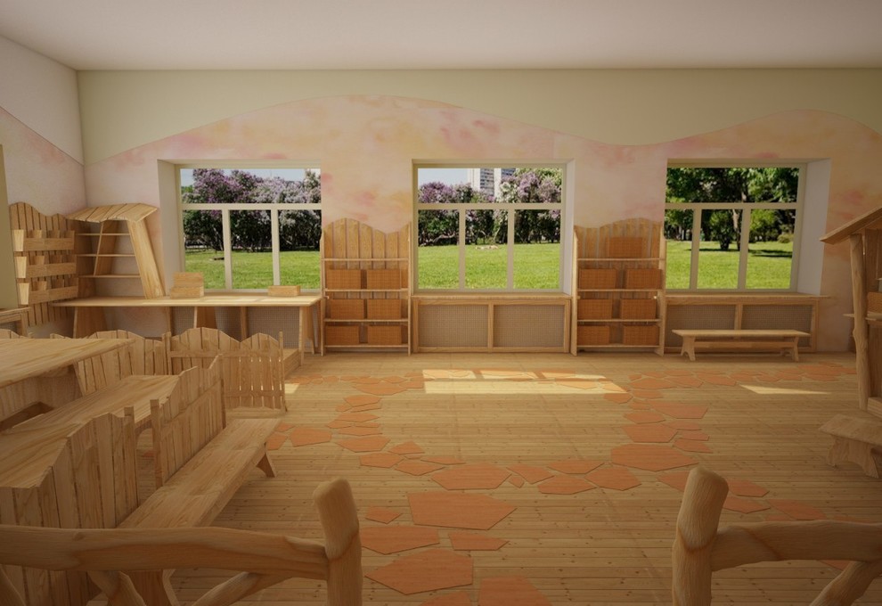 Дизайн-проект интерьера для частного детского садика