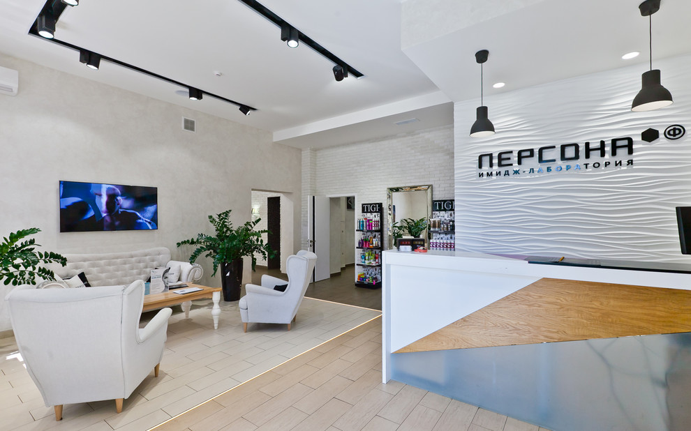 Обложка проекта: интерьер имидж лаборатории "Персона" и клиники "Gen 87"