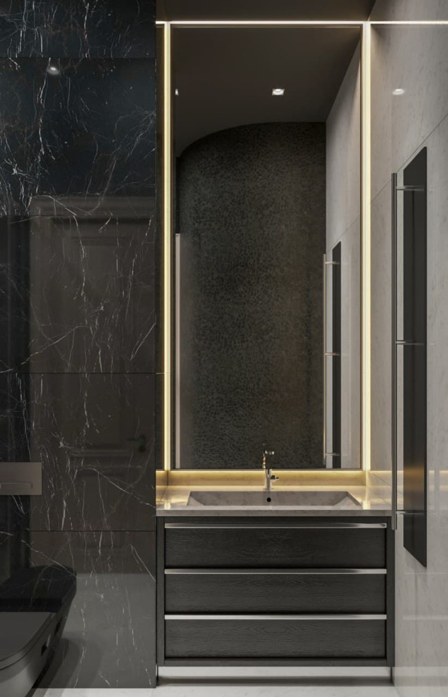 Монохромные апартаменты