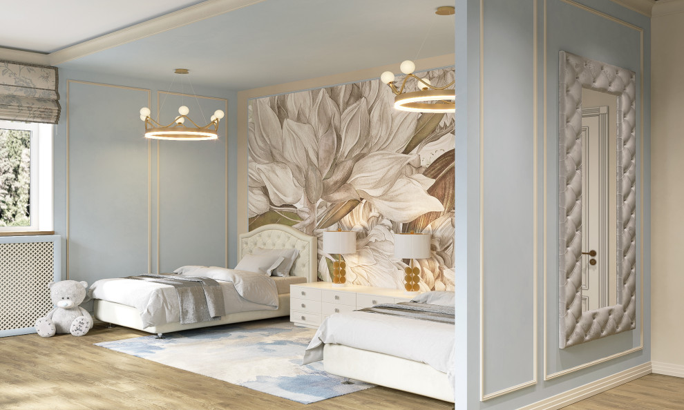 Проект детской комнаты в частном доме