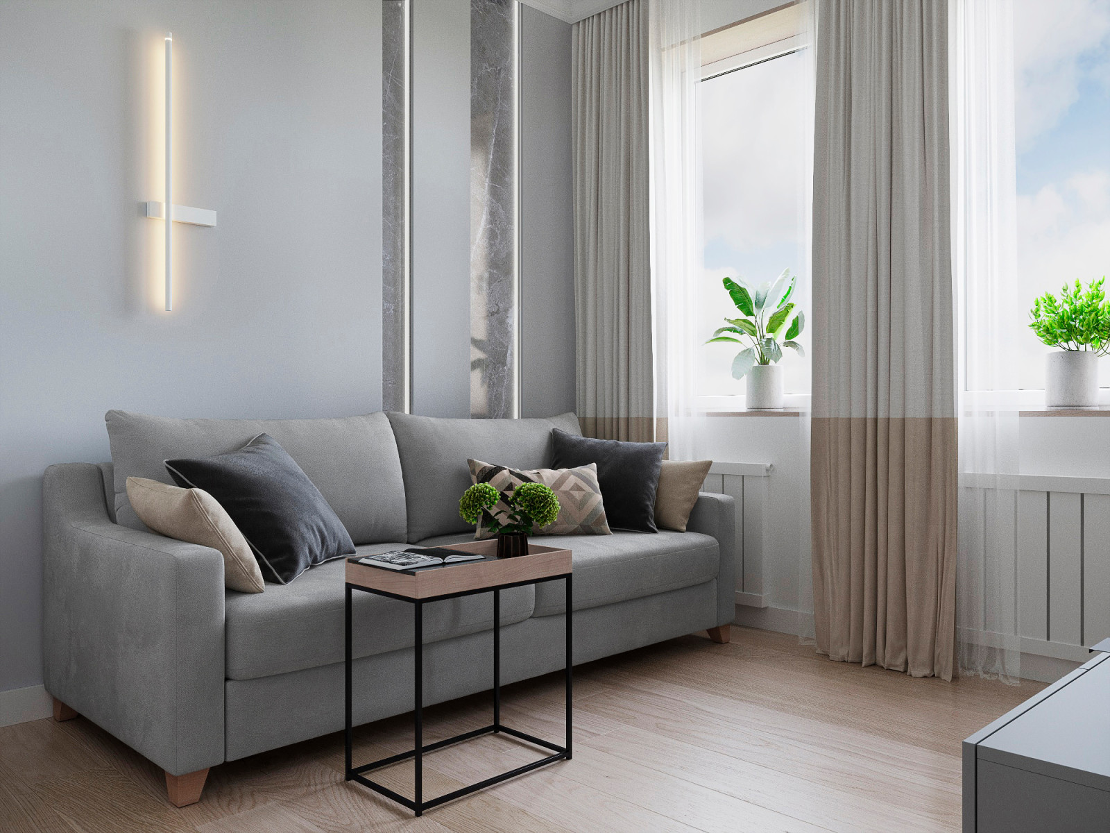 Весенний день