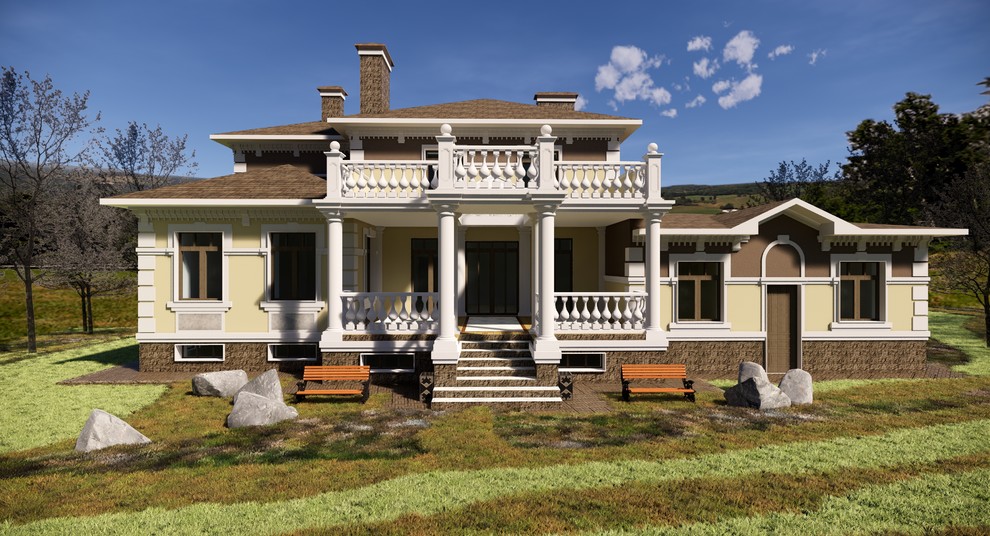 Реконструкция загородного жилого дома