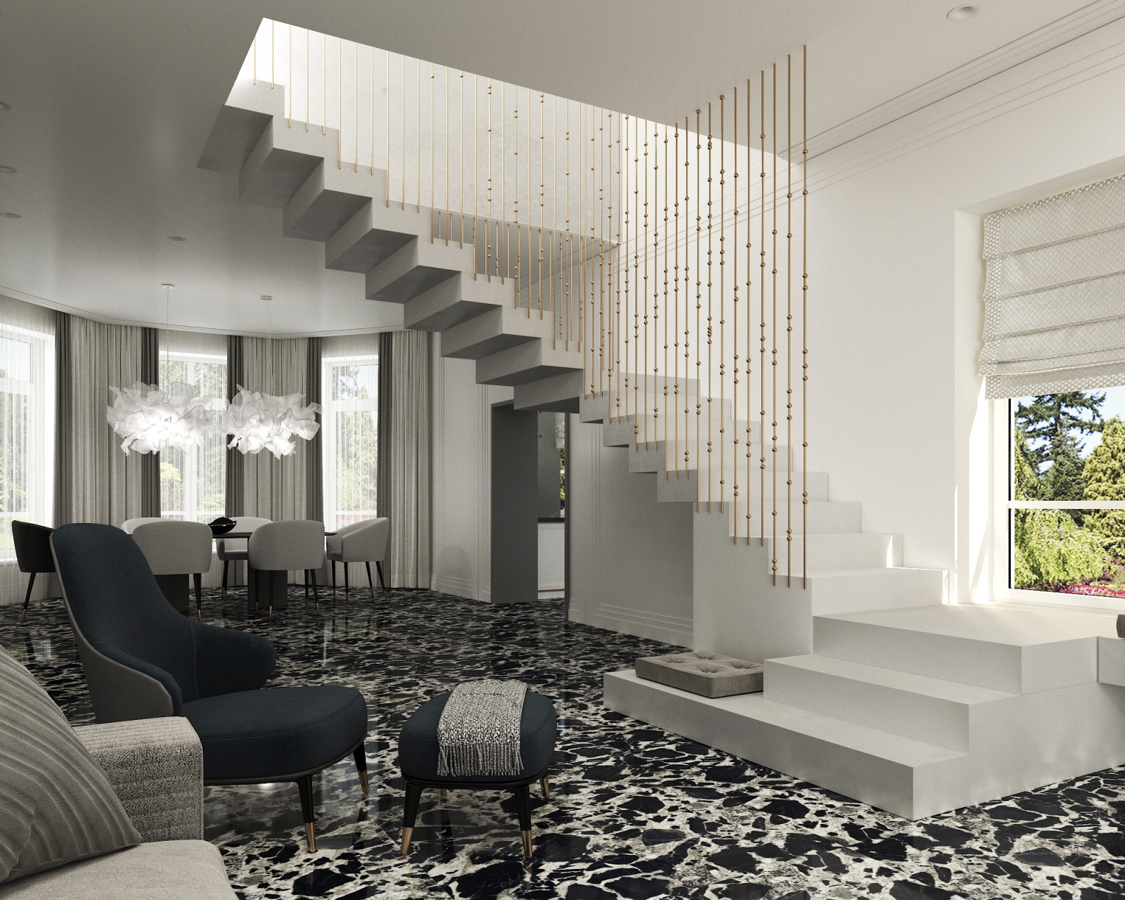 Двухэтажный частный дом Смолино