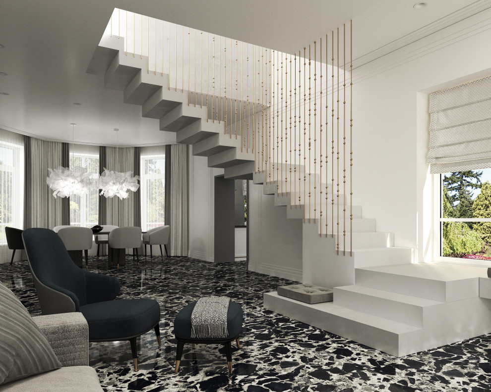 Двухэтажный частный дом Смолино