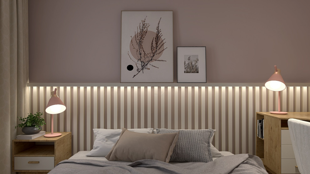 Обложка проекта: Спальня в ЖК "Юнтолово"