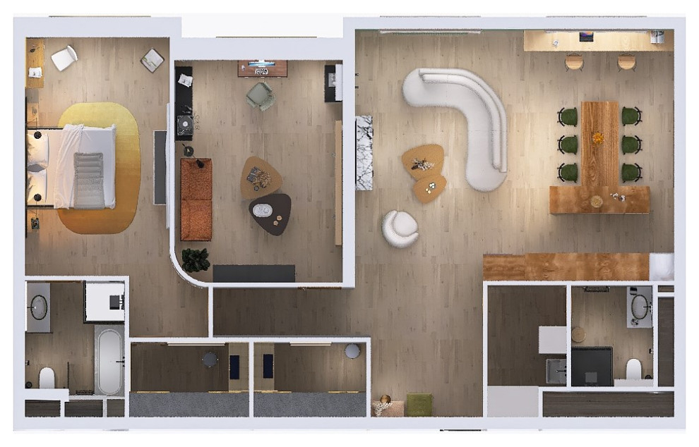 Квартира для молодой семьи без детей