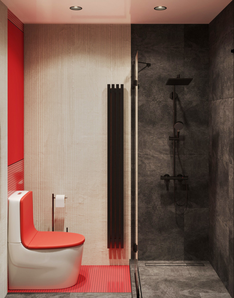 Необычная квартира с цветными радиаторами