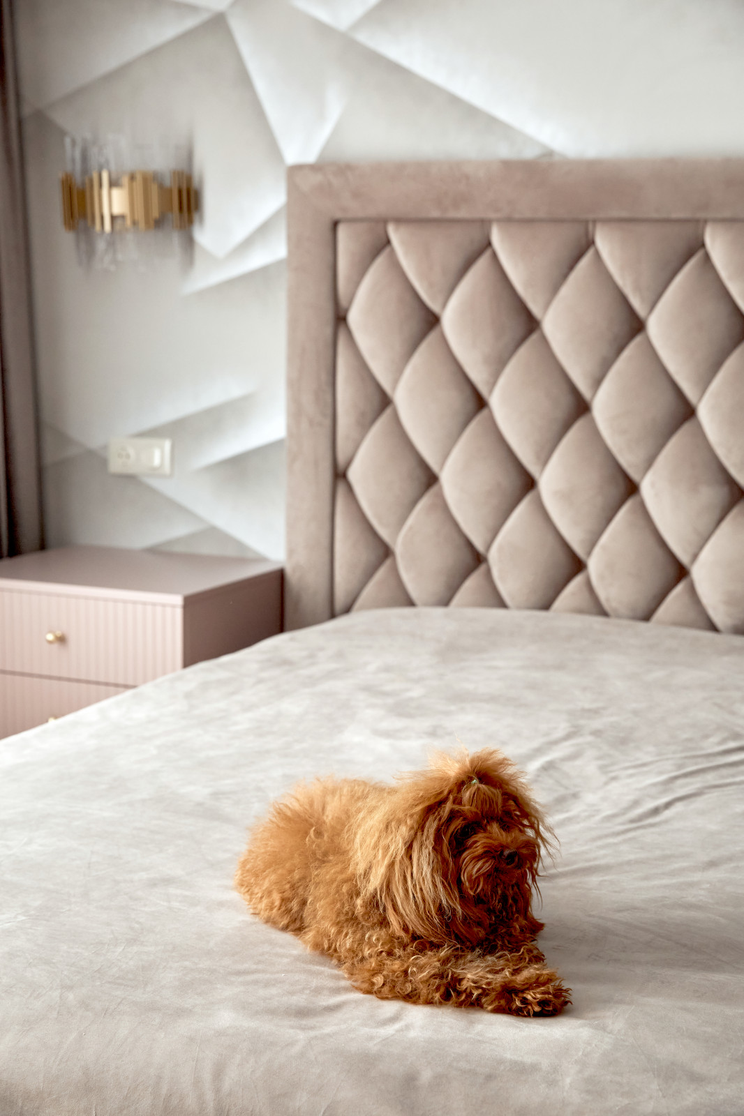 Квартира в пастельных оттенках