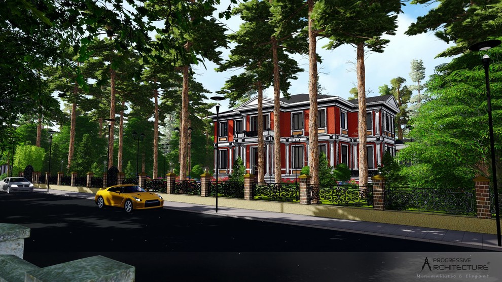 Загородный дом в классическом стиле