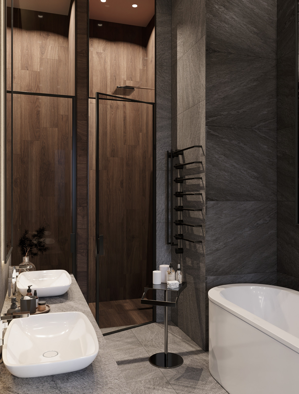 Мастер ванная