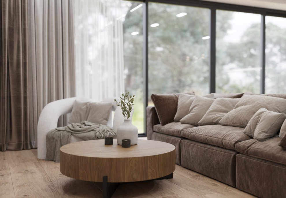 Обложка проекта: одноэтажный дом 120м2