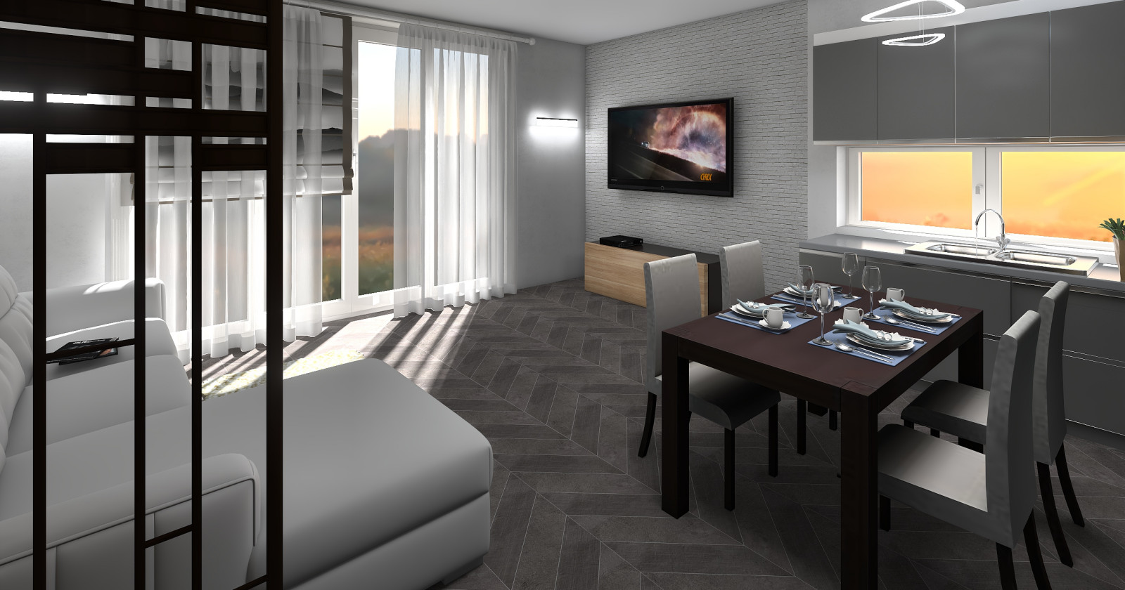 Эскизный проект планировки дома