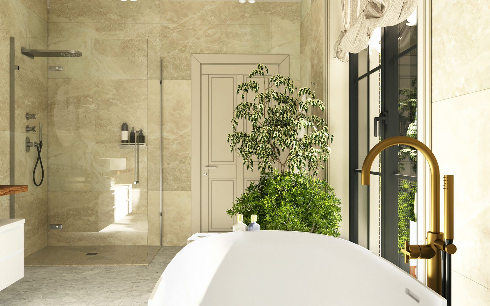 Progetto di ristrutturazione di una villa stile classico moderno