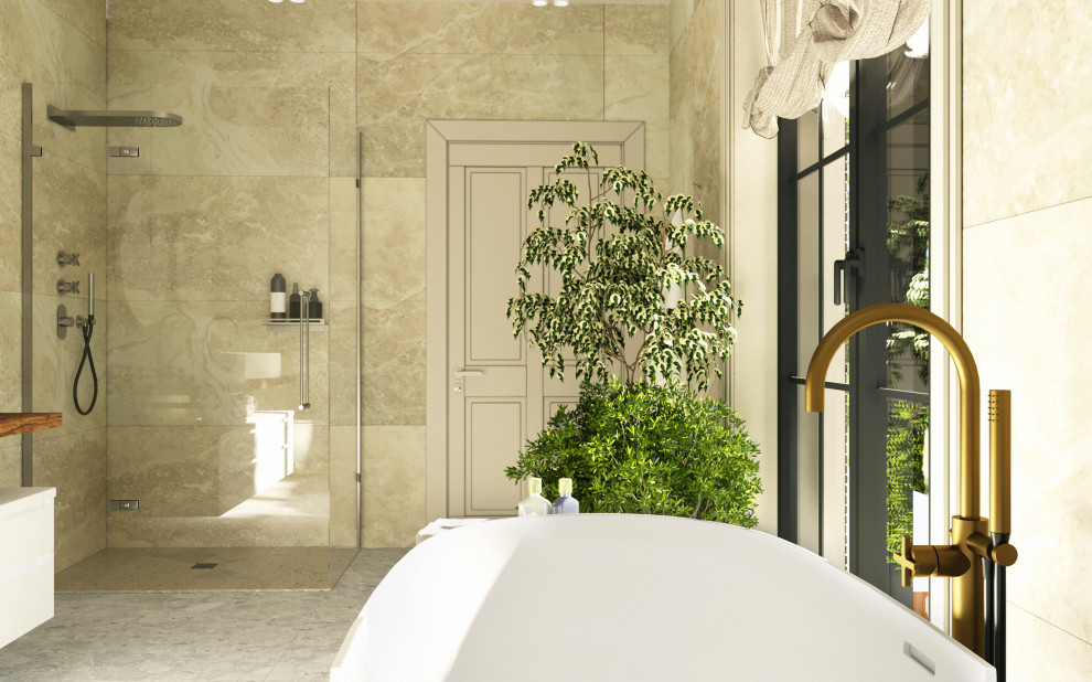 Progetto di ristrutturazione di una villa stile classico moderno